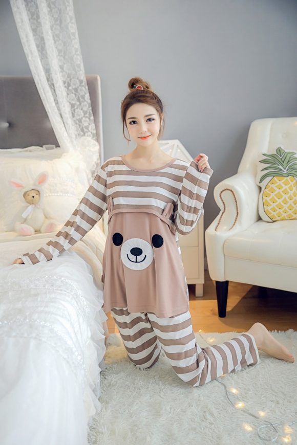 Confinement nursing mother pajamas - Image 3