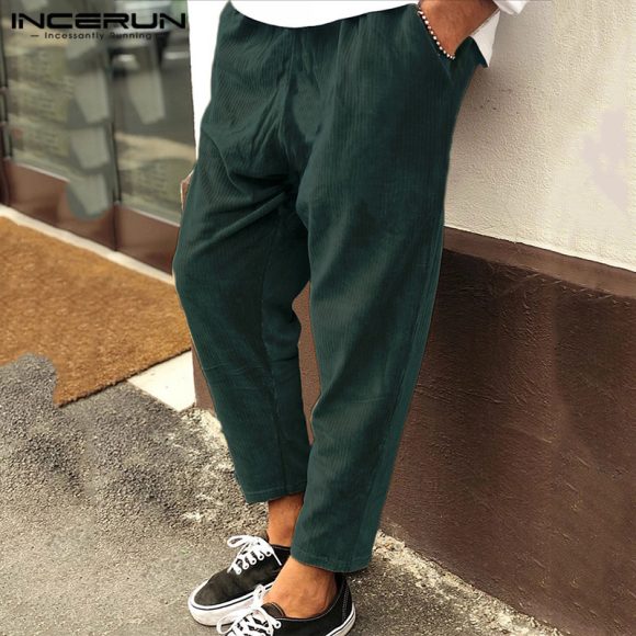 Winter Men Corduroy Pants Streetwear Joggers - Image 7