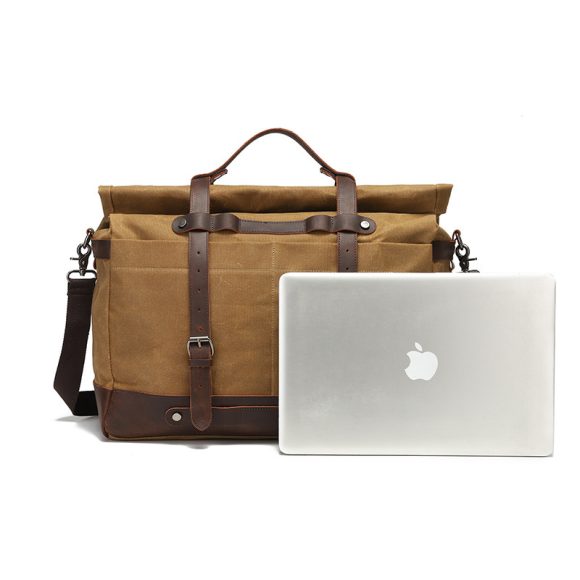 Canvas Shoulder Bag Casual Unisex Crossbody Bag - Image 5