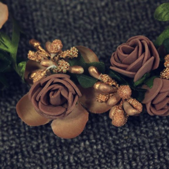 Wedding Garland Flower Crown - Image 6