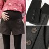 Wool stomach lift shorts