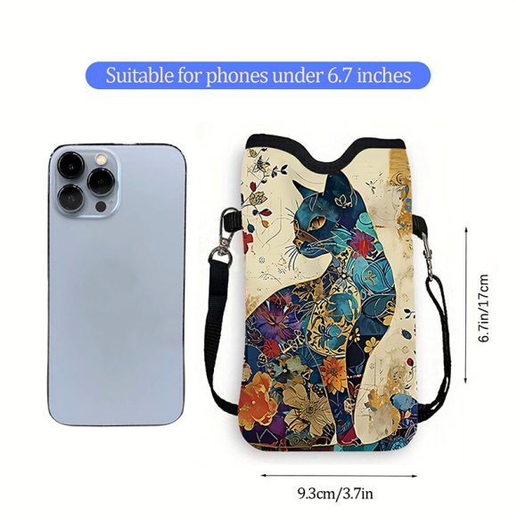 Shockproof Phone Bag With Adjustable Hanging Rope - Image 4