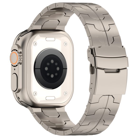 Solid Color Titanium Alloy High-end Metal Wrist Strap - Image 5