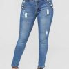Ripped hole fashion Jeans Women High Waist skinny pencil Denim Pants Elastic Stretch embroidery sexy Jeans women high street - Image 4