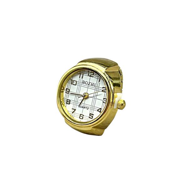 Ring Watch Simple Gold And Silver Shell All-Match Ring Watch - Image 5