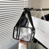 Women's Simple Transparent Shoulder Bag Fashion Messenger Bag - Image 6