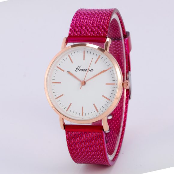 Geneva Watch Dial Plate Mesh Belt Female Minimalist Thin - Image 6