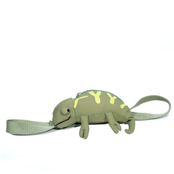 Cartoon Cute Green Lizard Bag Chameleon Children's Bags - Image 7