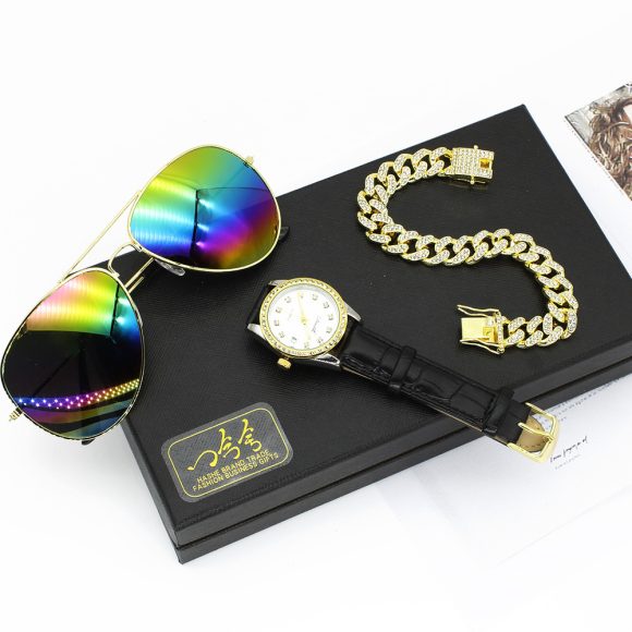 Sunglasses Women's High Sense Bracelet Watch Suit - Image 7