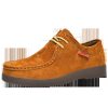 Outdoor Versatility For Traveling Suede British Style Leather Sneakers - Image 6