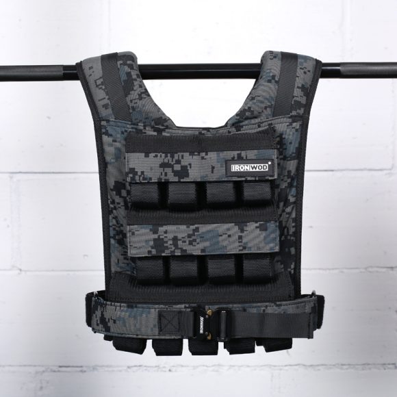 Weight Vest Steel Plate Chris Iron Block Fitness - Image 2