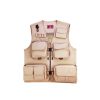 Black Vest Waistcoat Vest Men And Women With Multifunctional Tooling Style - Image 7