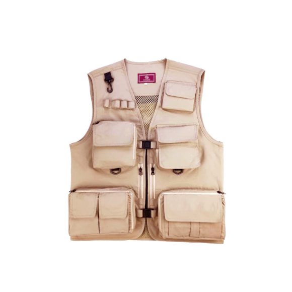 Black Vest Waistcoat Vest Men And Women With Multifunctional Tooling Style - Image 7