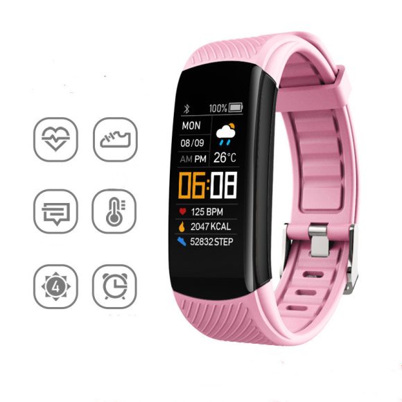 Adult sports silicone pedometer bracelet - Image 5