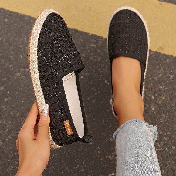 Simple Comfort And Casual Rope Bottom Fisherman Shoes - Image 6