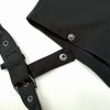 Summer Punk Rock Women's Shorts Sexy Cross Ring Hanging Ornament Summer Fashion Black Shorts - Image 5