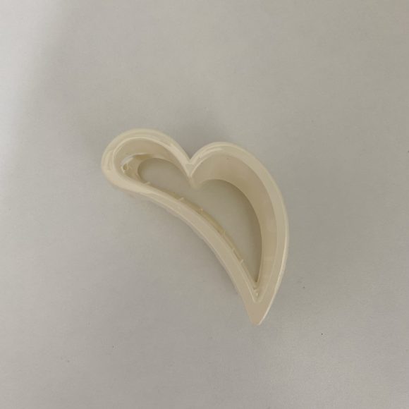Plastic Love Frosted Texture Acrylic Hair Jaw Clip - Image 6