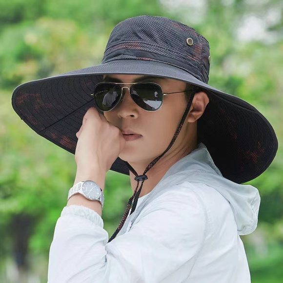 Outdoor Men's Fisherman Mountaineering Sun Hat - Image 4