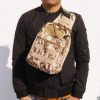 Hot Style Canvas Riding Pack Camouflage Field Sports Small Chest Bag Single Shoulder Oblique Cross Outdoor Tactical Package. - Image 4