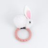 Hair ball rabbit hair ring - Image 5