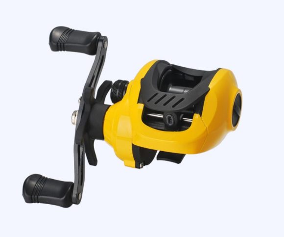 Small Yellow Water Drop Wheel Luya Wheel Fishing Reel Lei Qiang Hit Black Micro-object Modification Wheel - Image 6