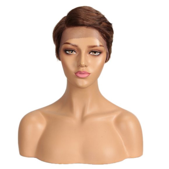 Europe And The United States 613 Rebecca Short Real Hair Headgear - Image 9