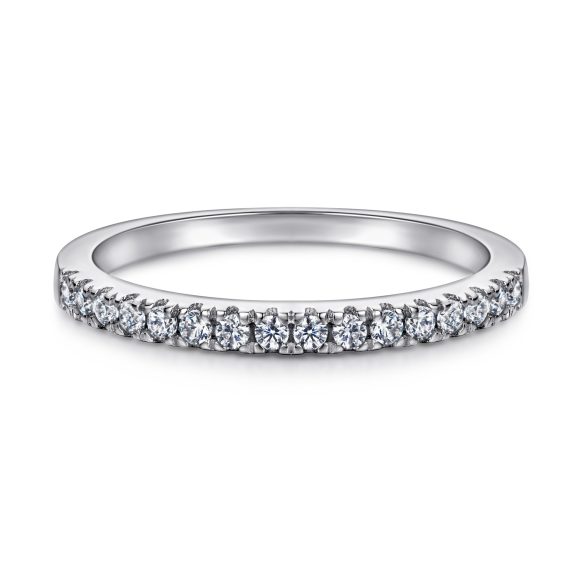 S925 Sterling Silver Niche Stacked Ring Women's Personality - Image 4