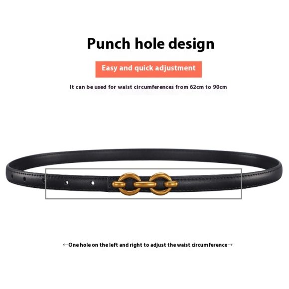 Belt Women's Fine Decoration With Suit Skirt - Image 7