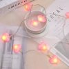 Fabric Love Lighting Chain Decorative Heart-shaped Romantic - Image 2