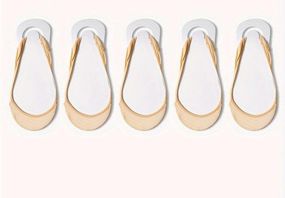 Invisible Boat Socks Women's Summer Socks Low-cut Non-slip Ice Silk - Image 9