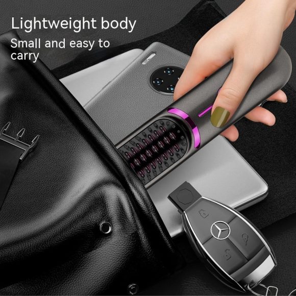 Wireless Straight Comb USB Charging Hairdressing Comb Rolls - Image 5