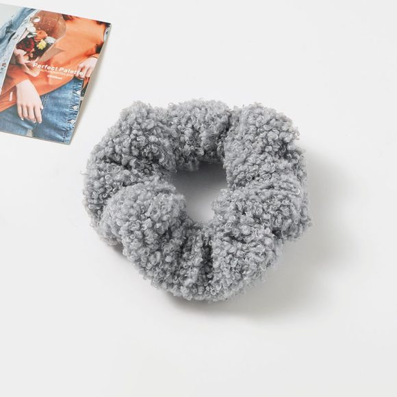 Autumn And Winter Plush Large Intestine Hair Ring Internet Celebrity Lamb Hair Ring Korean Style Simple Hair Accessories - Image 10