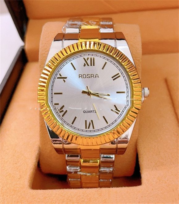 Foreign Trade Roman Scale Men's Steel Strap Watch In Stock Wholesale Rosra Fashion Fashion Quartz Couple Watch - Image 4