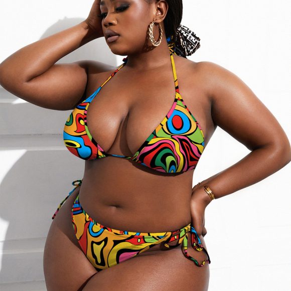 New European And American Women's Bikini Sexy Split Swimwear - Image 5