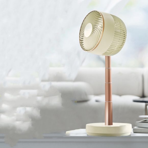 Emmett New Folding Telescopic Air Circulation Fan Household Floor Fan Electric Fan Convection Fan - Image 5