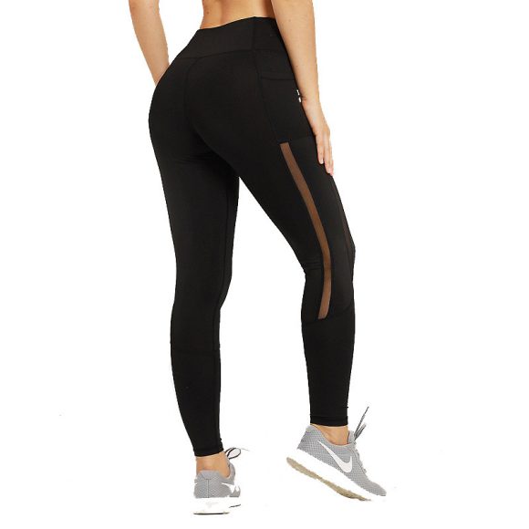 Women High Waist Pocket Leggings Solid Color - Image 6