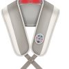 Office neck pain hitting neck shoulder massager