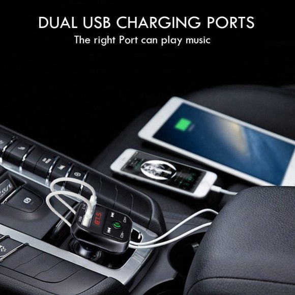 FM transmitter car charger receiver - Image 4