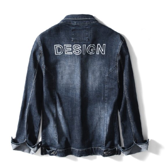 Printed vest casual denim - Image 6