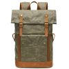 Horse Leather Backpack Multifunctional Outdoor Waterproof - Image 3