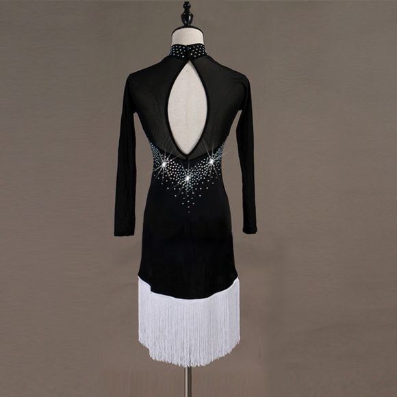 OCTLQ105 Latin Woman Wear Samba Competition Dancing Dresses - Image 3