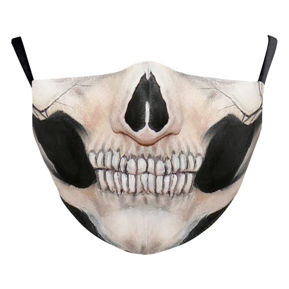 Milk Silk Double-layer Halloween Digital Printing Mask - Image 10