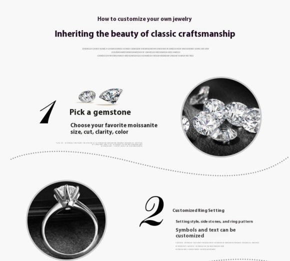 S925 Silver Inlay Pendant Hip Hop Jewelry - Image 4