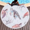 Microfiber round beach towel yoga mat - Image 5