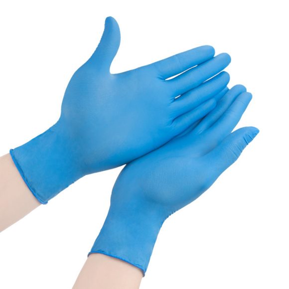 Disposable Nitrile Black Rubber Gloves - Image 4