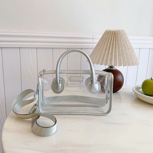 Transparent Shoulder Large Capacity Fashion Underarm Bag - Image 5
