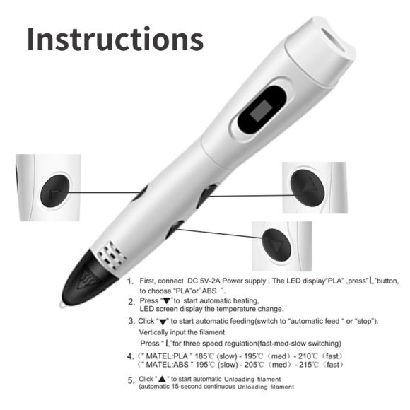 New 3D Printing Pen Painting DIY Creation - Image 2