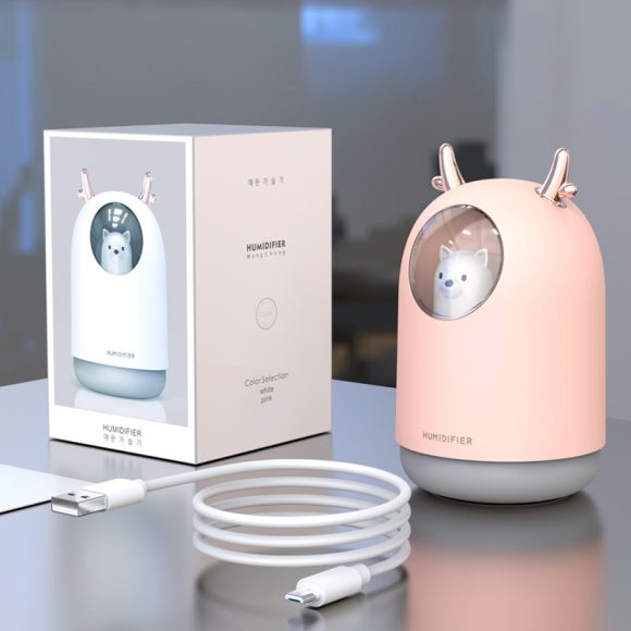 Mini portable aromatherapy hydrating air purifier - Image 2