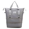 Travel Bag Large Capacity Double Expansion Portable Sports Gym Bag Student Luggage Bag Storage Bag - Image 10