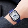 New Square Polychrome Panda Male And Female Students Waterproof Multifunctional Sports Waterproof Net Red Electronic Watch - Image 5